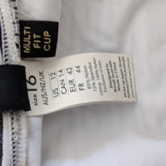 Maternity Bond-eye Australia 1 Piece Bathing Suit size 12 - Picture 8 of 8